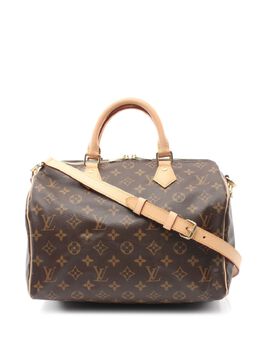 Louis Vuitton Pre-Owned: Коричневая сумка-шоппер 