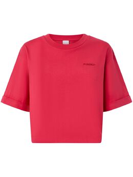 PINKO: Розовая футболка 