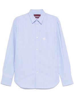 Gucci: Рубашка в полоску 