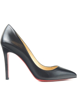 Christian Louboutin: Чёрные туфли  Pigalle 100