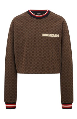 Balmain: Хлопковый свитшот 