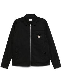 Moncler: Чёрная рубашка 