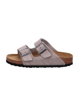 Birkenstock: Серые сабо 