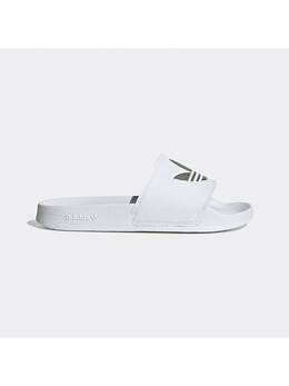 Adidas: Белые сабо  Adilette Lite