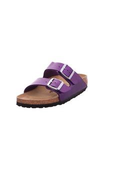 Birkenstock: Фиолетовые сабо 