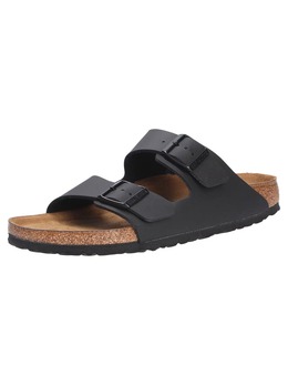 Birkenstock: Чёрные сабо 