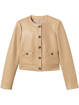 TWINSET: Коричневая куртка 