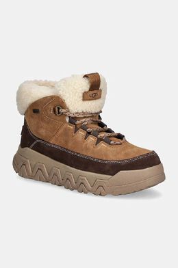 UGG: Коричневые ботинки 