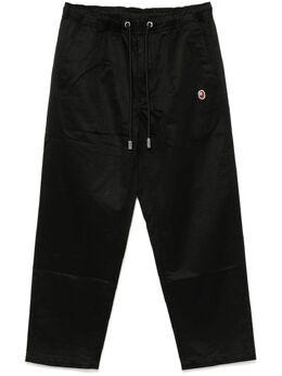 A BATHING APE®: Чёрные брюки 