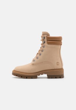 Timberland: Бежевые ботинки 