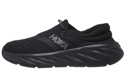 Hoka One One: Чёрные кроссовки 