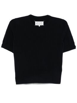 Maison Margiela: Футболка из шерсти 