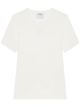 Courrèges: Белая футболка 