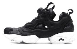 Reebok: Чёрные кроссовки  InstaPump Fury