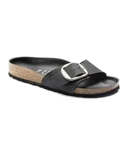 Birkenstock: Чёрные сандалии 