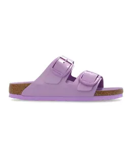 Birkenstock: Фиолетовые босоножки  Arizona