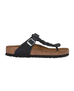 Birkenstock: Чёрные сандалии 