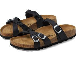 Birkenstock: Чёрные сандалии 