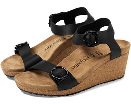 Birkenstock: Чёрные туфли 