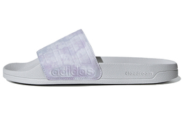 Adidas: Серые шлёпанцы  Adilette