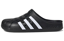 Adidas: Серебристые сабо  Adilette