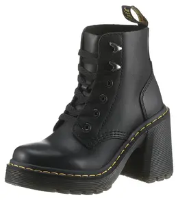 Dr. Martens: Чёрные ботинки 