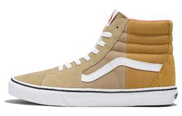 Vans: Жёлтые туфли  Sk8-Hi