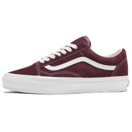 Vans: Бордовые туфли  Old Skool