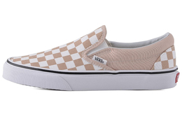 Vans: Белые кроссовки  Classic Slip On