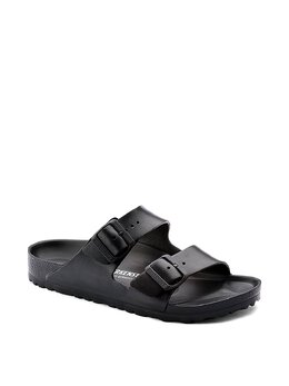 Birkenstock: Чёрные сандалии 