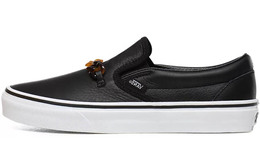 Vans: Чёрные кроссовки  Classic Slip On