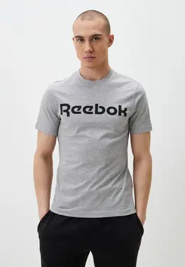 Reebok: Серая футболка 