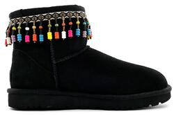 UGG: Чёрные ботинки  Classic Mini