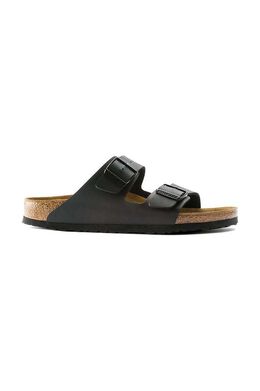 Birkenstock: Чёрные шлёпанцы 