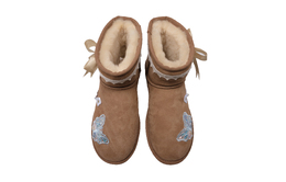 UGG: Жёлтые ботинки  Classic Mini