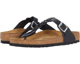 Birkenstock: Чёрные сандалии  Gizeh