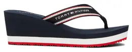 Tommy Hilfiger: Синие шлёпанцы 