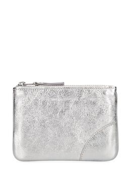 COMME DES GARÇONS WALLET: Серебристый кошелёк 