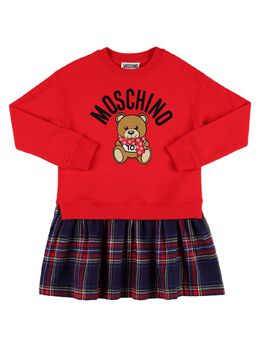 MOSCHINO: Хлопковое платье 