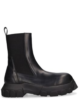 RICK OWENS: Чёрные ботинки  Beatle Bozo Tractor