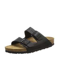 Birkenstock: Чёрные сабо 