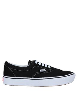 Vans: Чёрные кроссовки 