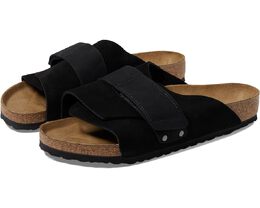 Birkenstock: Чёрные сандалии  Kyoto