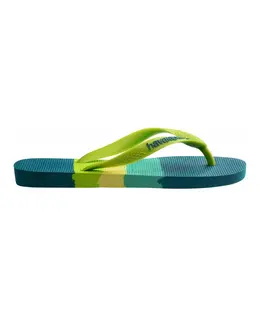 Havaianas: Зелёные шлёпанцы 