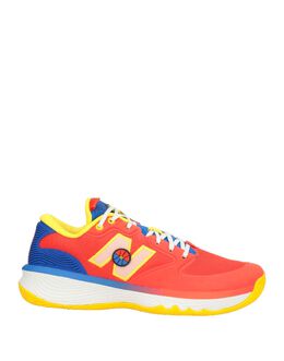 New Balance: Красные кроссовки 