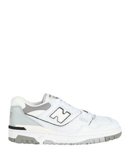 New Balance: Белые кеды 