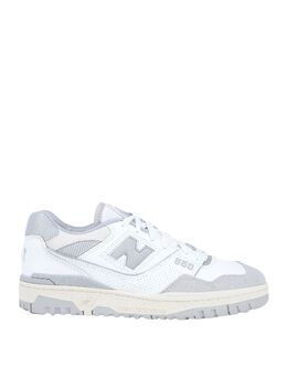 New Balance: Белые кеды 