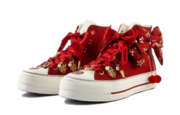 Converse: Красные кроссовки  Chuck Taylor All Star