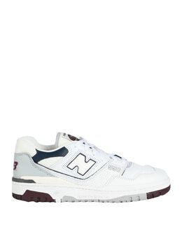 New Balance: Белые кеды 