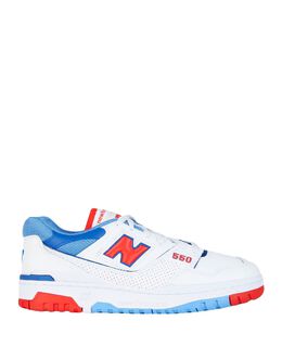 New Balance: Белые кеды 